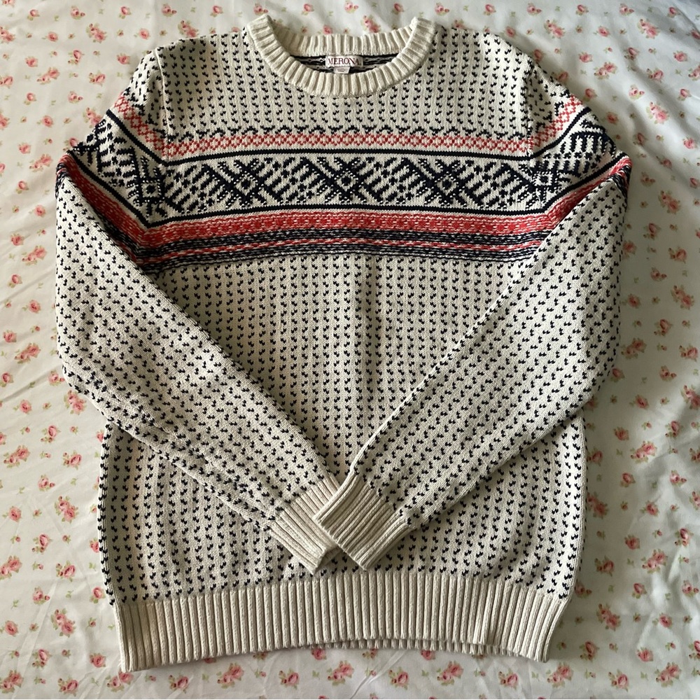 merona knit sweater